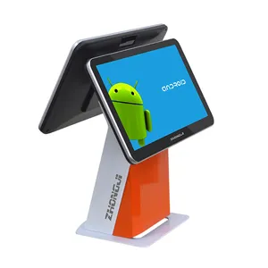 Hot Sale Stand Touchscreen Android 2 + 16G Kassa Machine Detailhandel Alles In Een Pos Maquina Systemen Voor Restaurants/