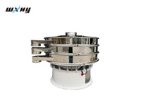 WXHY Edelstahl-Rotationsvibrationssieb mit Motor für Kunststoffgranulat und Harzrecycling 380V/220V