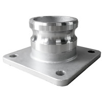 Joint caméras et rainure en acier inoxydable, raccord type F mâle à bride ronde 304 lb, livraison gratuite
