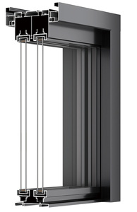 Cao cấp mộc mạc & phong cách hiện đại trượt Barn <span class=keywords><strong>Door</strong></span> phần cứng Kit không thấm nước hợp kim nhôm hoàn thành bề mặt cho phòng ngủ - Product Image 5