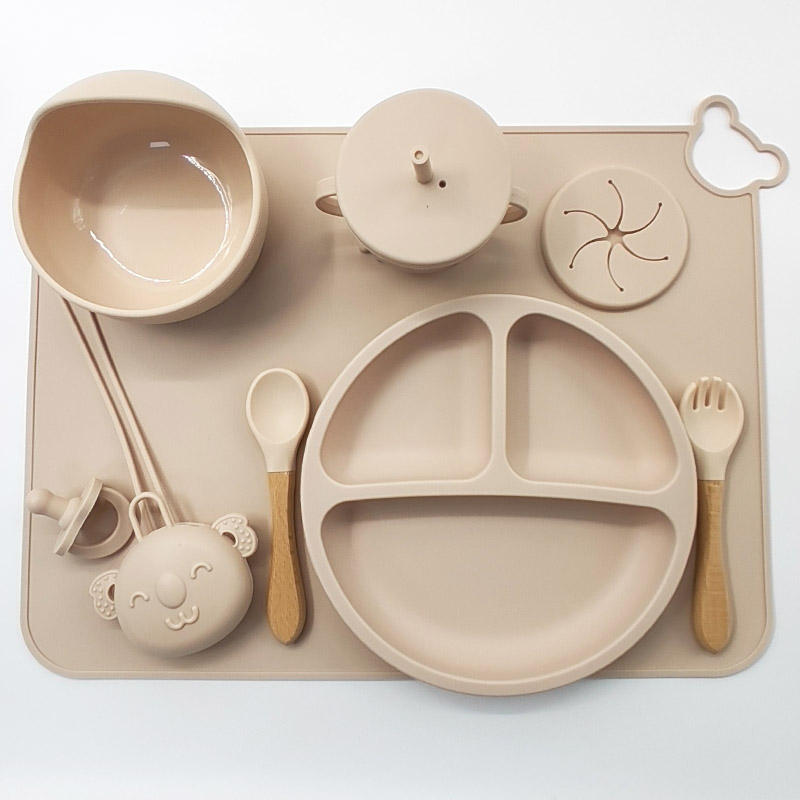 small plate set-Beige