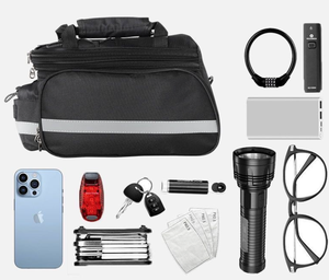 <span class=keywords><strong>Sacoche</strong></span> de Selle pour Vélo de Route et <span class=keywords><strong>VTT</strong></span>, Sacoches Latérales Doubles pour <span class=keywords><strong>Porte</strong></span>-Bagages Arrière, <span class=keywords><strong>Sacoche</strong></span> de Transport Arrière pour Vélo - Product Image 6