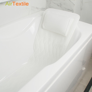Luxury Soft Quilted <strong>Headrest</strong> Bath <strong>Pillow</strong> Spa Bath <strong>Pillow</strong> Full Body Bath <strong>Pillow</strong> - Product Image 1