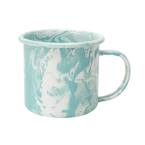 Carino logo personalizzato stampa tazza di caffè smalto per gli amici e regalo di festa - Product Image 5