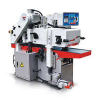 Raboteuse double face robuste 220V pour le travail du bois, état neuf, moteur automatique à double épaisseur