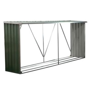 Nhà kho lưu trữ gỗ củi ngoài trời nhà kho bằng kim loại nhà kho bằng gỗ củi 2800 mạ kẽm - Product Image 1