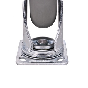Charge 200kg 125*50 roue fixe TPR robuste pour l'usine en gros roulette chariot chariot roue - Product Image 4