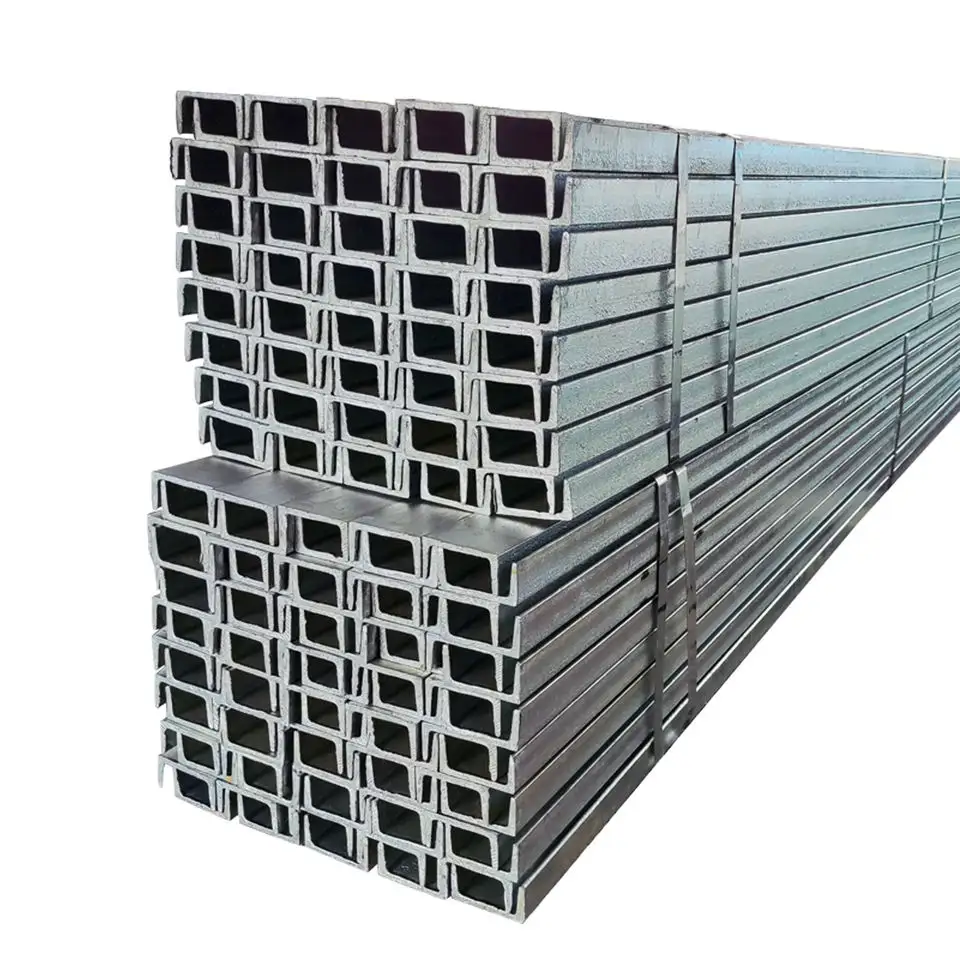 Hot DIP S355jr Galvanized Profile C Type Construction Channel Steel U Channel Beam