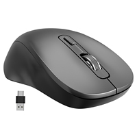 CM628 USB Plug-and-Play draadloze lasermuis met instelbare DPI, ergonomisch ontwerp, op voorraad voor desktop & laptop