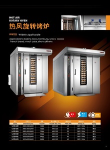 <span class=keywords><strong>Horno</strong></span> Rotatorio Industrial de Gas, Eléctrico y Diésel para Pan y Pasteles - Product Image 6