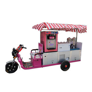 Carrito de Gelato, Bicicleta de Comida Rápida, Remolques Móviles de Helados en Venta - Product Image 2