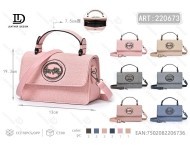 Borsa a Tracolla da Donna in Microfibra Sintetica con Cinturino Rimovibile e Logo per Uso Quotidiano - Product Image 1