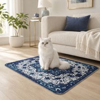 Tapis pour animaux de compagnie super absorbant, lavable en machine, à absorption rapide, réutilisable, écologique, antidérapant, anti-fuite, pour chiens et chats