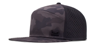 Beyaz <span class=keywords><strong>Camo</strong></span> Polyester kapaklar 6 Panel düz ağız siyah <span class=keywords><strong>Camo</strong></span> şoför şapkası lazer kesim delik nefes su geçirmez beyzbol şapkası - Product Image 2