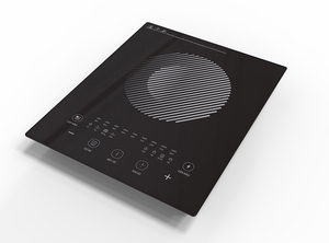 Table <span class=keywords><strong>de</strong></span> cuisson à <span class=keywords><strong>induction</strong></span> portable ultra-mince avec commande tactile, boîtier en plastique, fonction hotpot <span class=keywords><strong>pour</strong></span> camping-car/hôtel, marque OEM - Product Image 5