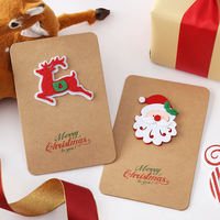Impresión personalizada hecha a mano, tarjeta de regalo de felicitación con sobre