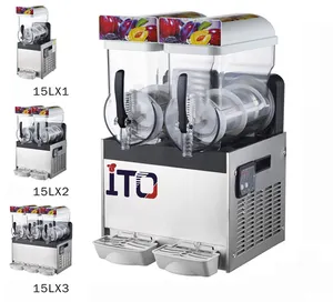 Máquina de aguanieve, suministros comerciales para aperitivos, máquina de aguanieve congelada de alta calidad para hacer hielo granizado a la venta