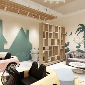 Los muebles suaves de la sala de juegos para el club del juego de los niños o la escuela y el centro comercial incluyen las esteras suaves de madera del juego - Product Image 2