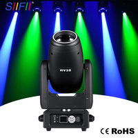 Luz de Escenario LED 300W con Cabezal Móvil Beam Spot Wash 3 en 1, con Gobo y Prisma, para Conciertos, DJ y Eventos