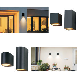 مصباح جداري LED عالي الجودة من الألومنيوم بتصنيف <span class=keywords><strong>IP65</strong></span> للحدائق الخارجية، شكل مربع من البولي كربونات، 6 واط مقاوم للماء - Product Image 5