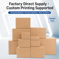 Boîtes d'expédition en carton ondulé RSC écologiques personnalisées, cartons en carton kraft pour vêtements, textiles, export, taille personnalisée, logo, faible coût