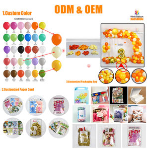 Set de Globos Haoshidai, Decoración Popular para Fiestas de Revelación de Género, Kit de Arco de Globos Rosa y Azul para Niños y Niñas, Baby Shower - Product Image 6