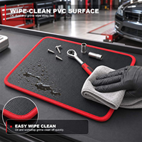 Tapis magnétique flexible pour outils de réparation automobile, pour compartiments moteur, antidérapant, résistant à l'huile, organisateur d'atelier