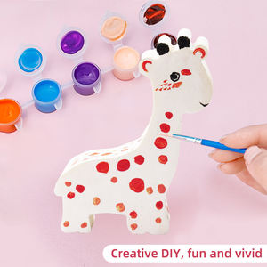 Juguetes educativos de pintura de pájaros para colorear DIY para niños de 3 a 7 años, juguetes creativos de <span class=keywords><strong>dibujo</strong></span> con látex Natural, diversión y aprendizaje para niños - Product Image 5