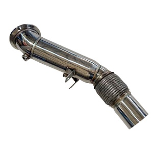 Tubo de escape recto de acero inoxidable JTLD para <span class=keywords><strong>BMW</strong></span> F30 <span class=keywords><strong>F31</strong></span> F34 330i 330ix <span class=keywords><strong>330e</strong></span> B48 pulido - Product Image 6