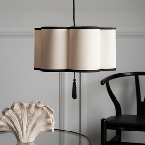 Pantalla de tela para lámpara de sala de estar - Product Image 1