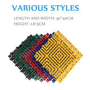 Alfombrilla de PVC de alta resistencia para sala de lavado de coches, alfombrilla de plástico Pp para suelo de garaje, baldosas modulares - Product Image 3