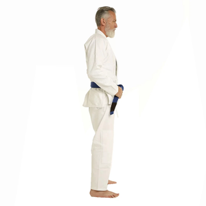 Color blanco Ropa DE LUCHA Artes marciales Algodón Hecho Bjj Jiu Jitsu Uniformes Jiu Jitsu Kimono Peso pesado Kimono De Jiu Jitsu - Product Image 2