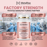 Soutien à la fertilité pour femmes adultes, 60 comprimés, mélange d'herbes premium, complément alimentaire, équilibre hormonal, santé reproductive, bien-être