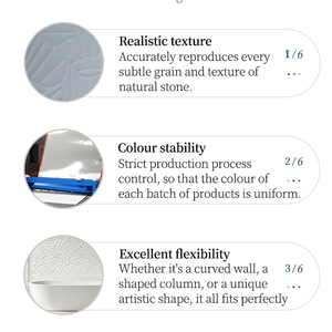 <span class=keywords><strong>กระเบื้อง</strong></span>ตกแต่งผนังภายนอกโรงแรมวิลล่า MIGLIORE รุ่น Flexible Tile แผ่นหินยืดหยุ่น MCM <span class=keywords><strong>ลาย</strong></span><span class=keywords><strong>ใบตอง</strong></span> - Product Image 5