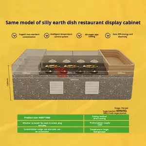 <span class=keywords><strong>ตู้</strong></span>โชว์แบบเปิดสำหรับโรงแรม พร้อมชั้นวางผักแบบพ่นน้ำแข็ง ชั้นวางจาน <span class=keywords><strong>ตู้</strong></span>โชว์อาหารทะเล <span class=keywords><strong>ตู้</strong></span><span class=keywords><strong>ปลา</strong></span> พร้อมบริการสั่งซื้อแบบขั้นตอนต่อขั้นตอน - Product Image 4