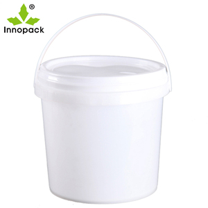 Cubo de plástico de 15L de alta calidad con tapa Impreso personalizado en colores objetivo Material PP directo de fábrica para tambores Cubos y barriles - Product Image 6