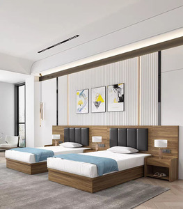 Prezzo competitivo appartamento tre cinque stelle <span class=keywords><strong>Hotel</strong></span> mobili in legno camera da <span class=keywords><strong>letto</strong></span> Queen Size <span class=keywords><strong>letto</strong></span> matrimoniale - Product Image 5