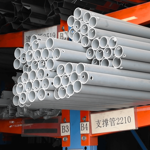 Industrial High Pressure <strong>PVC</strong> Round <strong>Pipe</strong> Custom Thickness Black Gray Color Heavy Duty CE Certified - Product Image 2