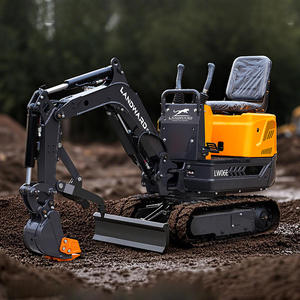 중국 CE EURO5 EPA 엔진 새로운 크롤러 <span class=keywords><strong>0.6t</strong></span> 미니 굴삭기 굴삭기 굴삭기 600kg 미니 굴삭기 펠레 미니 바거 - Product Image 1