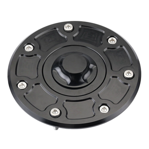 Tapa de tanque de combustible para motocicleta KTM125 DUKE/200 DUKE/250 DUKE/390 DUKE, tapa de tanque de combustible modificada de 7 orificios para <span class=keywords><strong>Kawasaki</strong></span> ZX6R - Product Image 4
