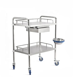 Carrito de Tratamiento Médico de Acero Inoxidable <span class=keywords><strong>Leho</strong></span> R01/R02/R03, Tamaño Personalizado, Carrito Utilitario para Hospital, Equipo de Atención Médica, Clínica - Product Image 1
