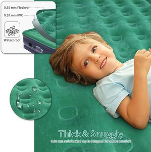 Inflatable cắm trại không khí giường nệm máy bơm không khí phòng ngủ khách sạn ngoài trời nhà sử dụng xen kẽ áp lực loét trở lại chỗ ngồi không khí nệm - Product Image 6