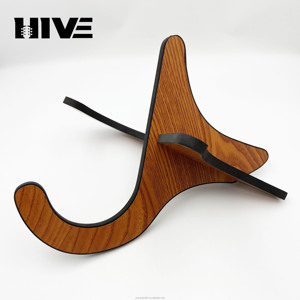 Holz-Gitarrenständer Installationsfrei, Tragbarer Holz-Gitarrenständer, Aufrechter Gitarrenständer für den Heimgebrauch zur Wandmontage - Product Image 4