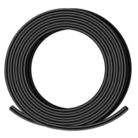 Tubo Termocontraíble de PE para Aislamiento de Barras Colectoras, 600V, Bajo Voltaje, Negro y Rojo, Relación de Contracción 2:1, Protector de Cables Aislado e Impermeable