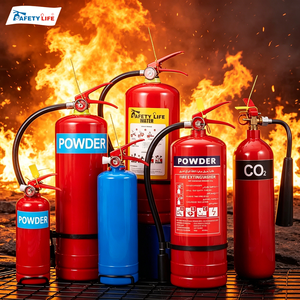 Estintore a Polvere Secca da 1kg, 2kg, 3kg, 4kg, 5kg, 6kg, 9kg, 12kg, Accessori per Attrezzature Antincendio - Product Image 3
