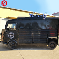 Camion de crème glacée mobile au prix d'usine, chariots à café, chariot alimentaire électrique, camion de restauration rapide à vendre, camions de restauration avec cuisine complète