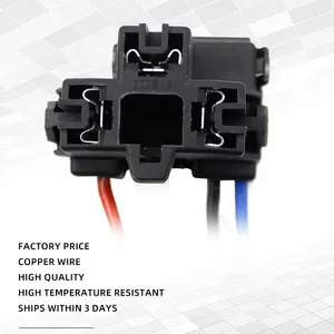 9003 HB2 female Socket Adapter Auto Part Extension Led Headlights bulbs Wire Harness H4 Socket