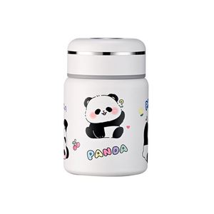 High-value Cute Mini Panda Pocket Cup 316 Stainless Steel Vacuum Thermos with 0-6 Hours Insulation Portable Gift Cup - Product Image 1