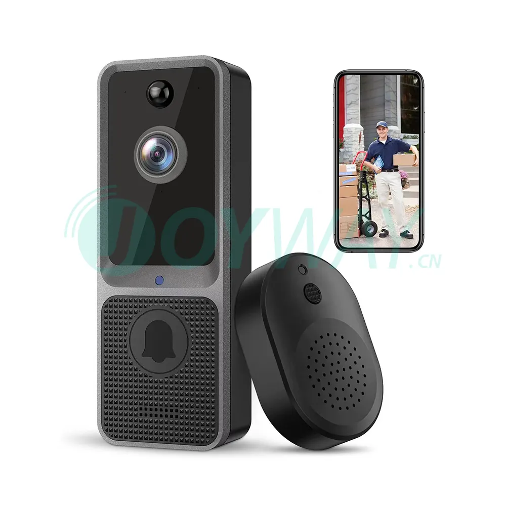 2023 Video Intercom Wireless Doorbell Waterproof IP65 Night Vision Security Smart Wifi Connect Phone Door bell