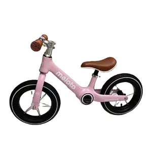 Bicicleta de equilibrio para niños de 12 pulgadas de buena calidad al por mayor cuadro de acero de alto carbono bicicleta de equilibrio para niños OEM fácil de montar